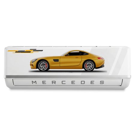 Yashashv™ Sports Car Sticker for Split AC | Luxury Racing Car Vinyl Decal for Split Air Conditioner Front Panel