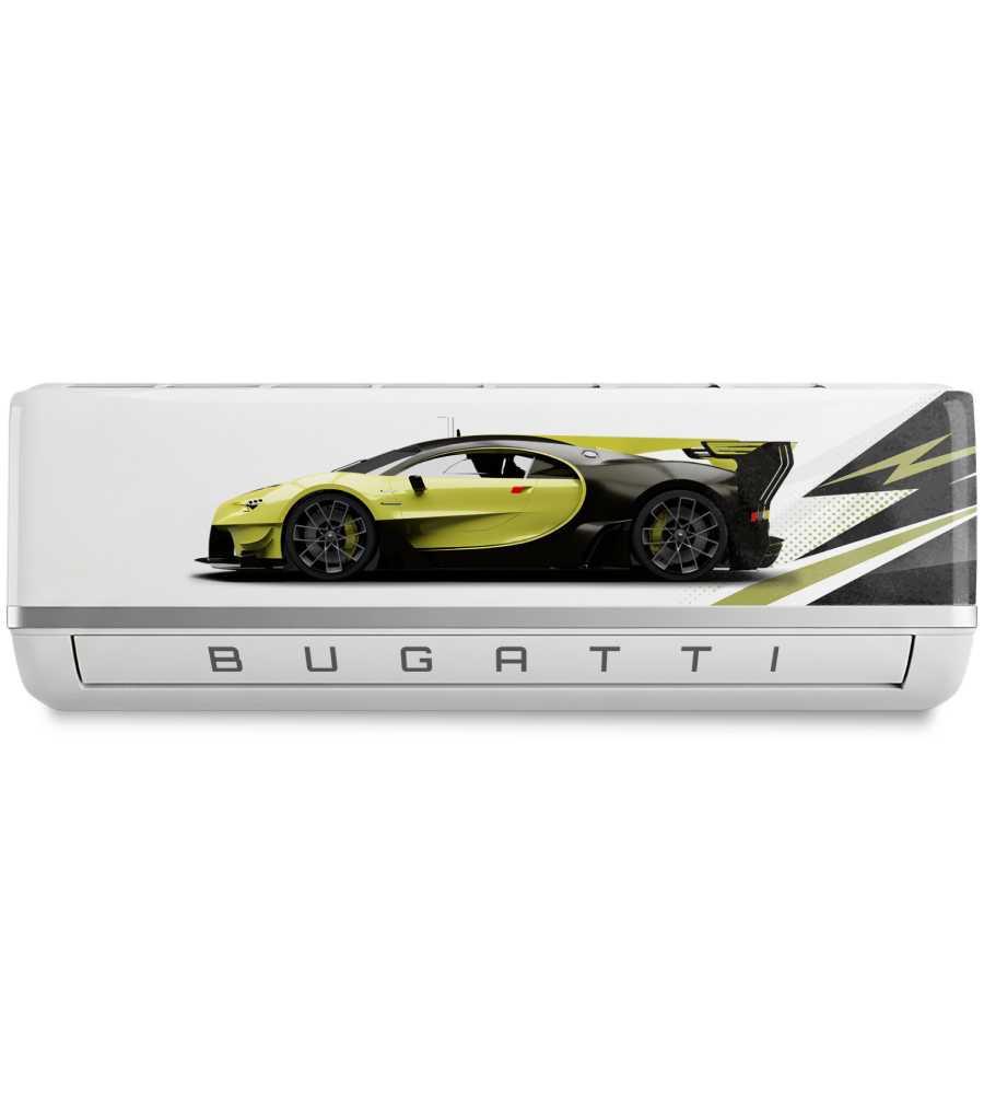 Yashashv™ Sports Car Sticker for Split AC | Luxury Racing Car Vinyl Decal for Split Air Conditioner Front Panel
